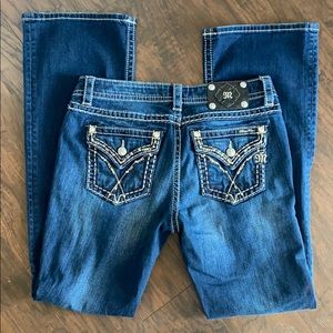 Miss Me Women’s mid-rise boot cut 32